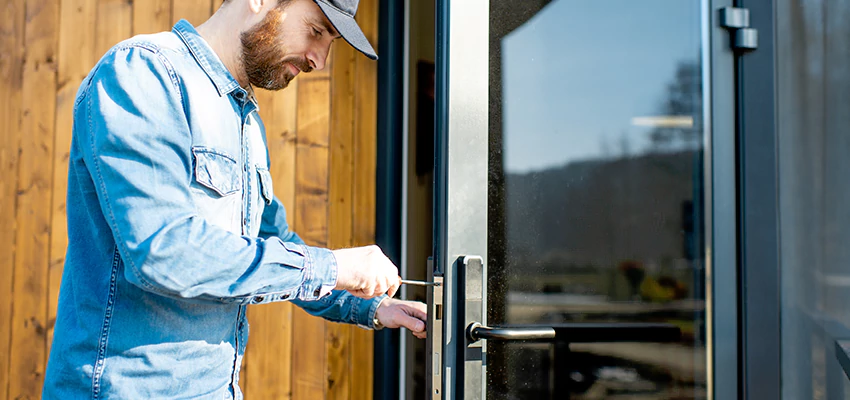 Frameless Glass Storefront Door Locks Replacement in Hanover Park, IL